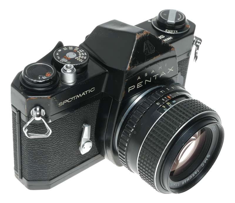 Pentax Spotmatic SLR Camera with SMC Takumar 1:1.4/50mm Lens