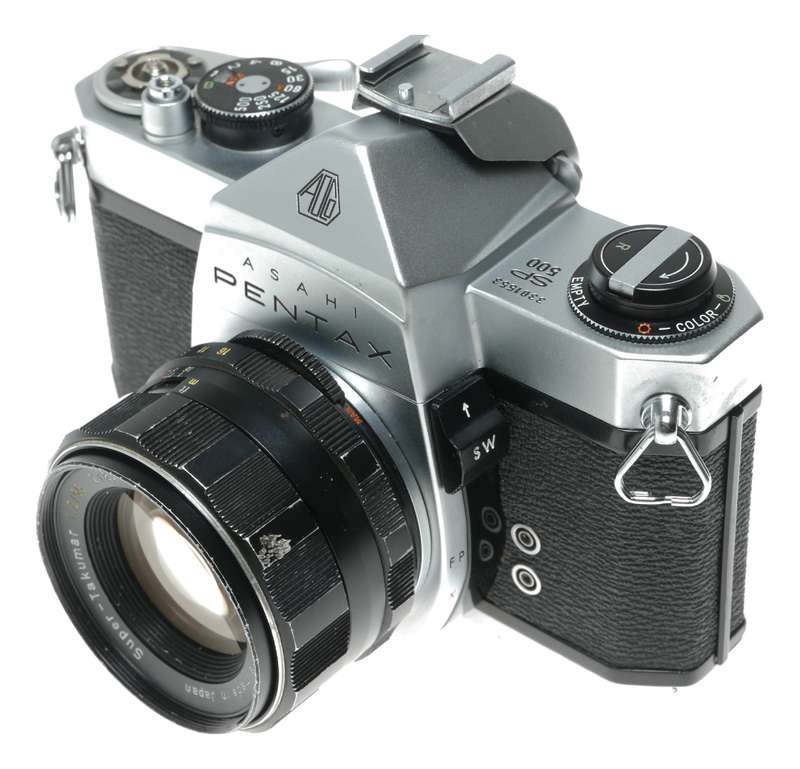 Asahi Pentax SP 500 SLR Camera Super - Takumar 1:2/55 Lens