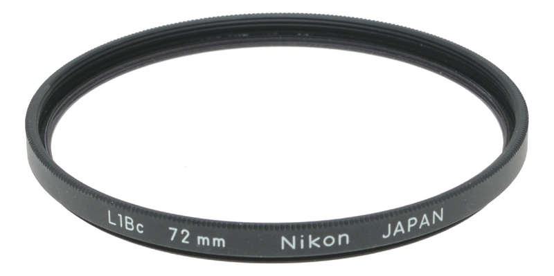 Nikon 72mm L1BC Screw-In Filter Made in Japan