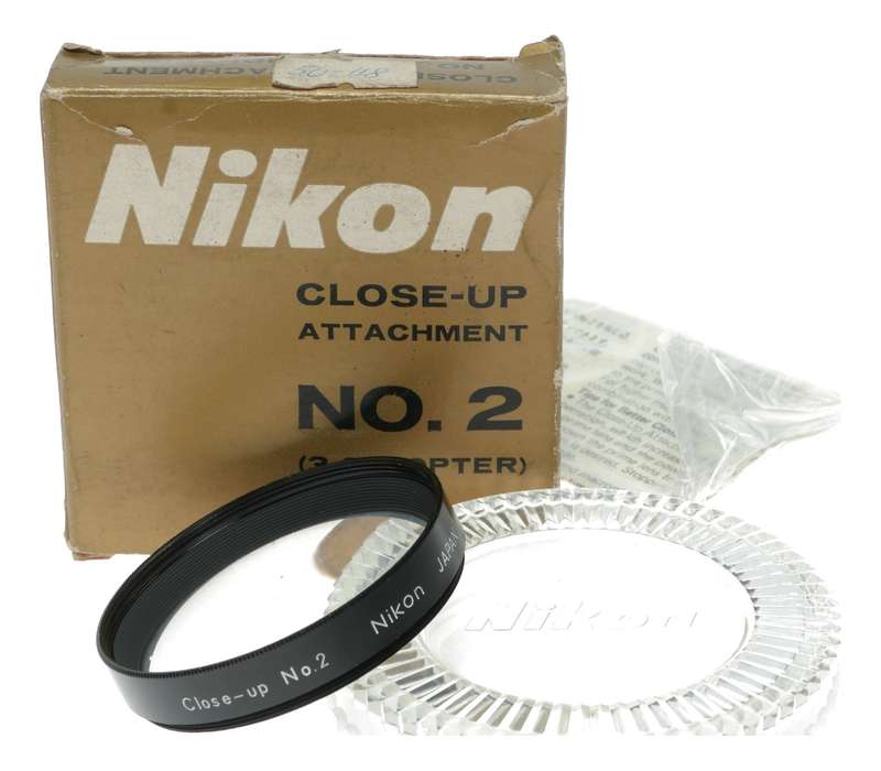 Nikon Close-Up Attachment Lens No. 2 Boxed