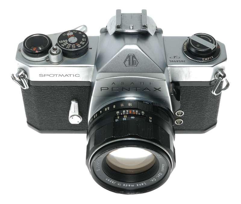 Asahi Pentax Spotmatic SLR 35mm film Camera Super - Takumar
