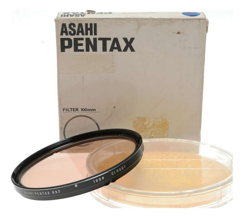 Asahi Pentax 6x7 Medium Format Film Camera with 100mm Filter