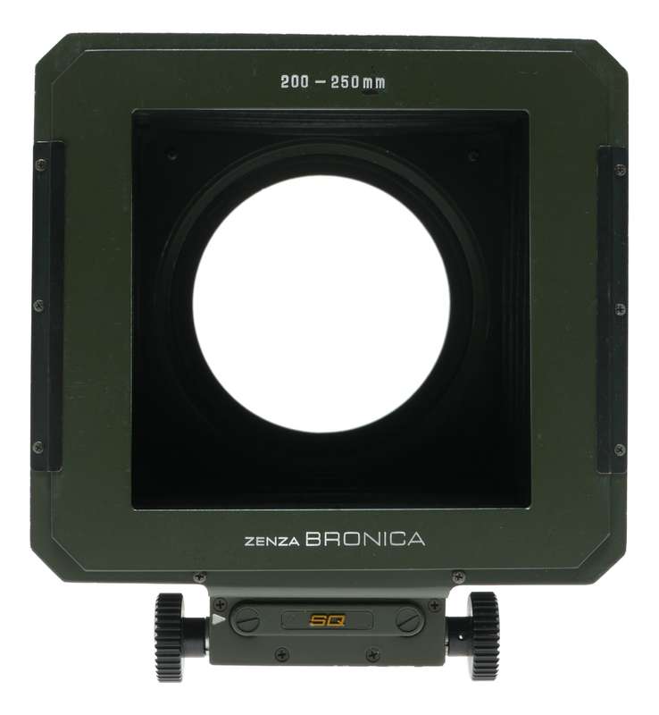 Zenza SAFARI Bronica lens hood bellows compendium film