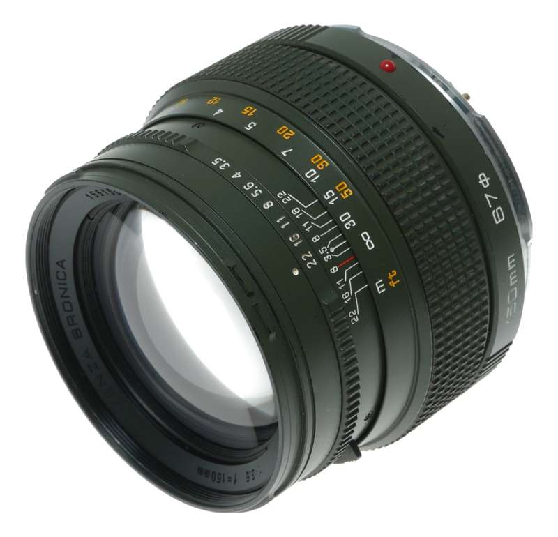 Bronica Zenzanon-S 150mm f/3.5 Lens for 6x7 SAFARI