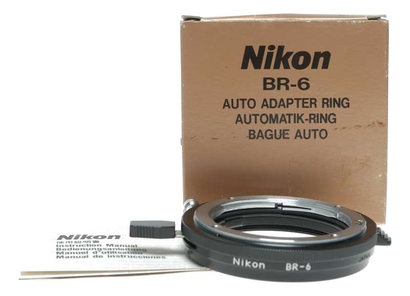 Nikon BR-6 Auto Adapter Ring for Lenses Made in Japan