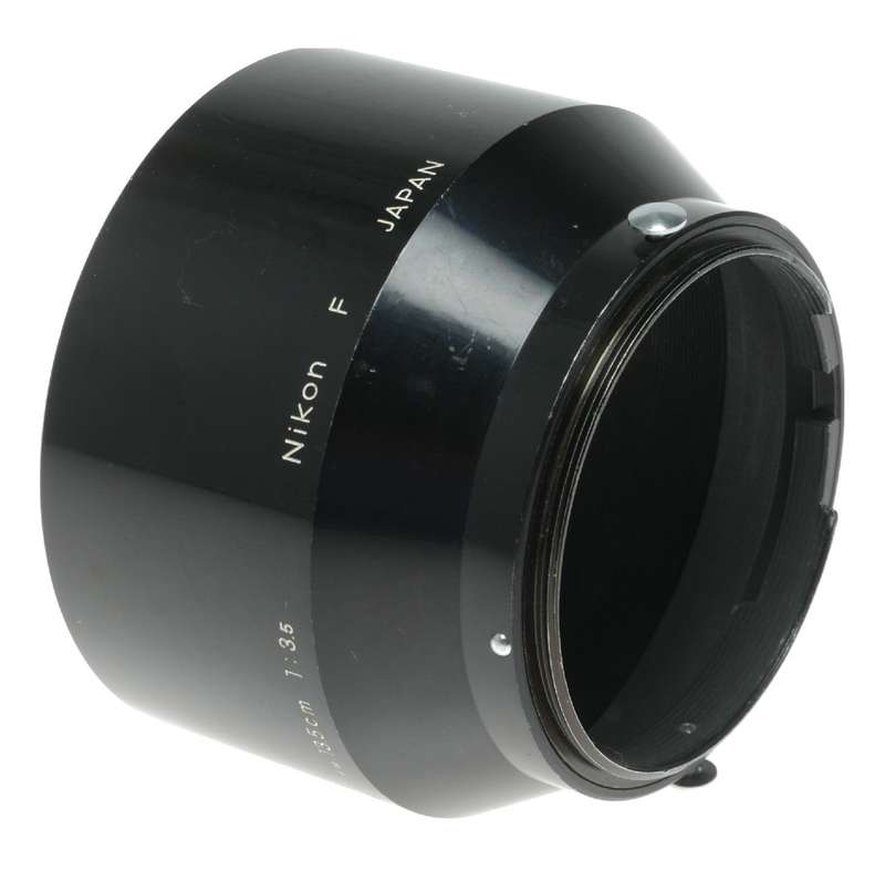 Nikon F SLR Camera hood shade 10.5cm f/2.5 13.5cm f/3.5
