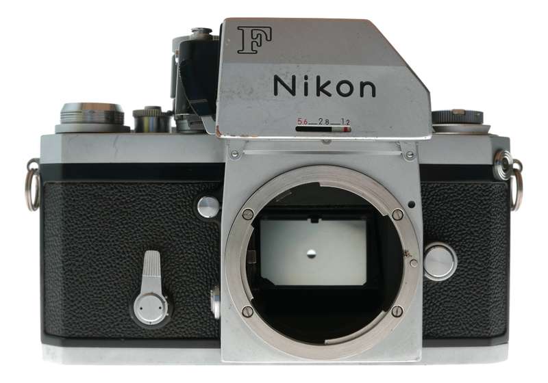 Nikon F 35mm Film SLR Camera Chrome