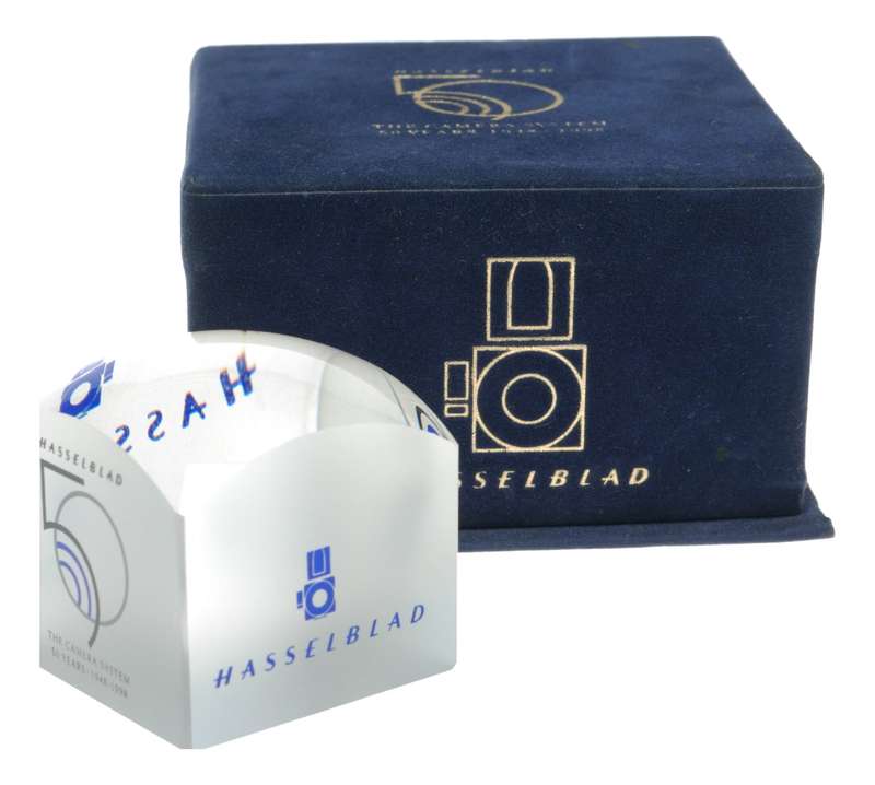 Hasselblad 50 Years Anniversary Promotional Glass Prism