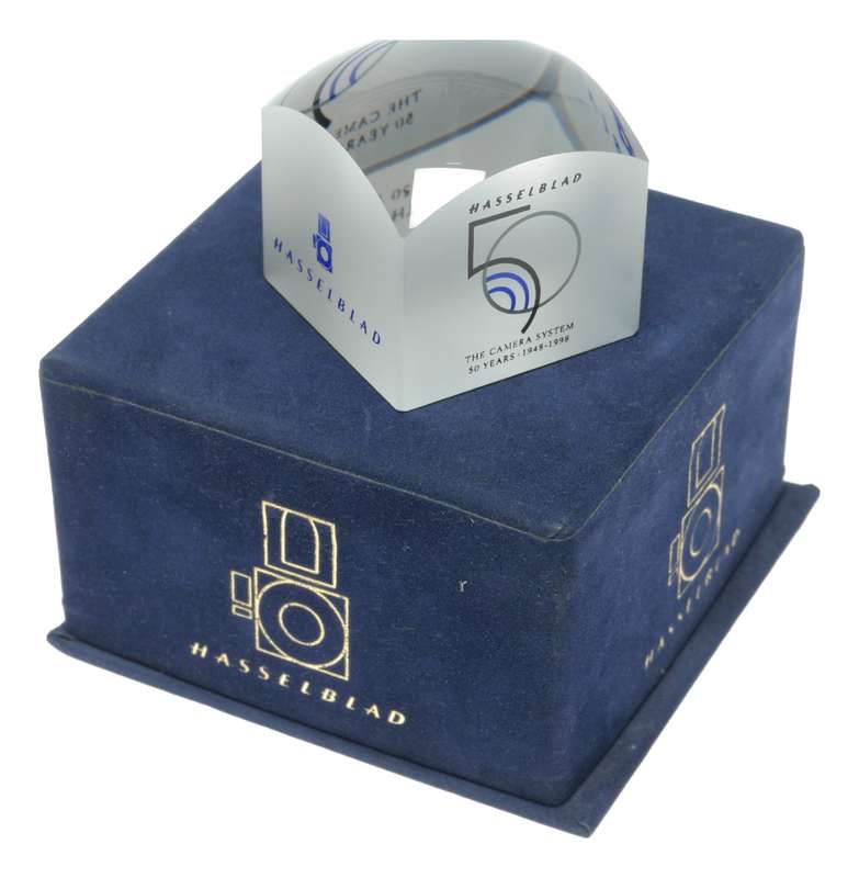 Hasselblad 50 Years Anniversary Promotional Glass Prism