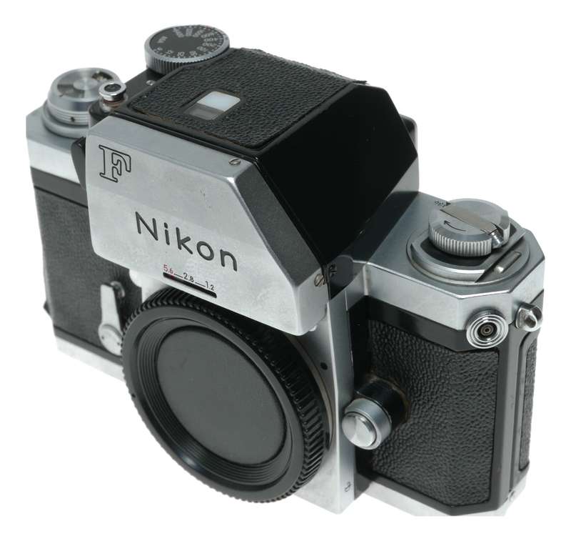 Nikon F Film SLR Camera body Multiple Shutter Speeds ISO