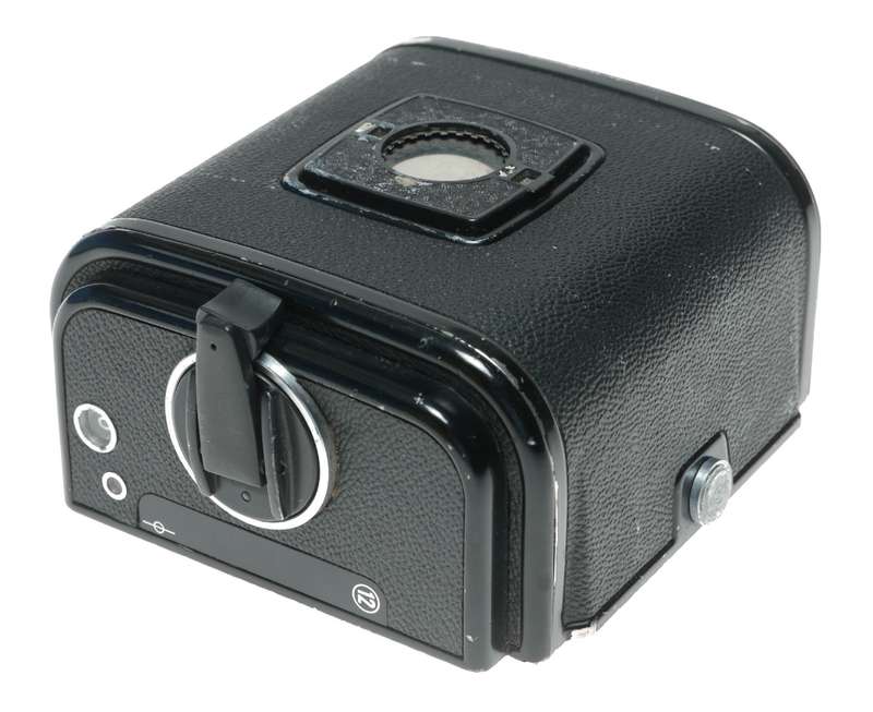 Hasselblad 12 film back black magazine insert and dark slide