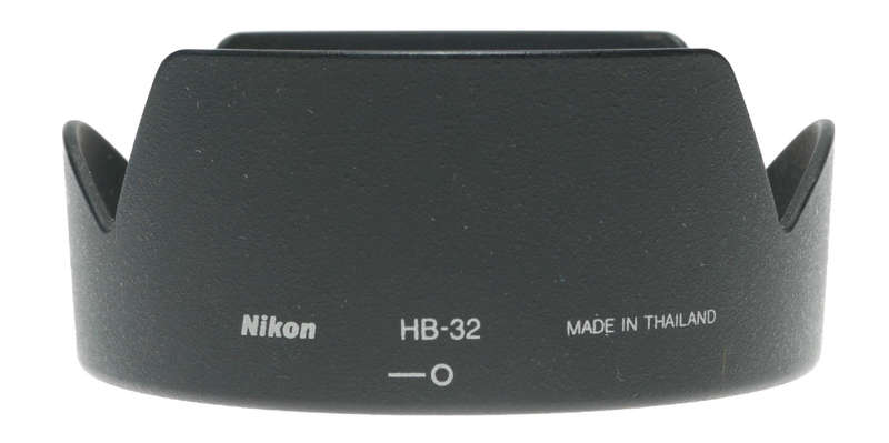 Nikon HB-32 Lens Hood for Nikon Cameras - Made in Thailand