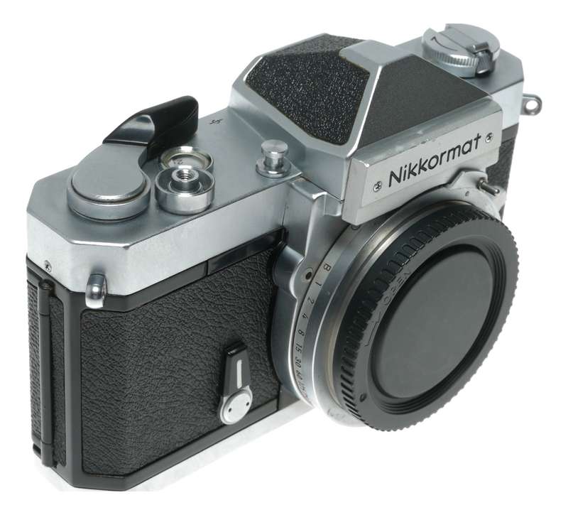 Nikkormat FT SLR Film Camera 35mm Body Made in Japan
