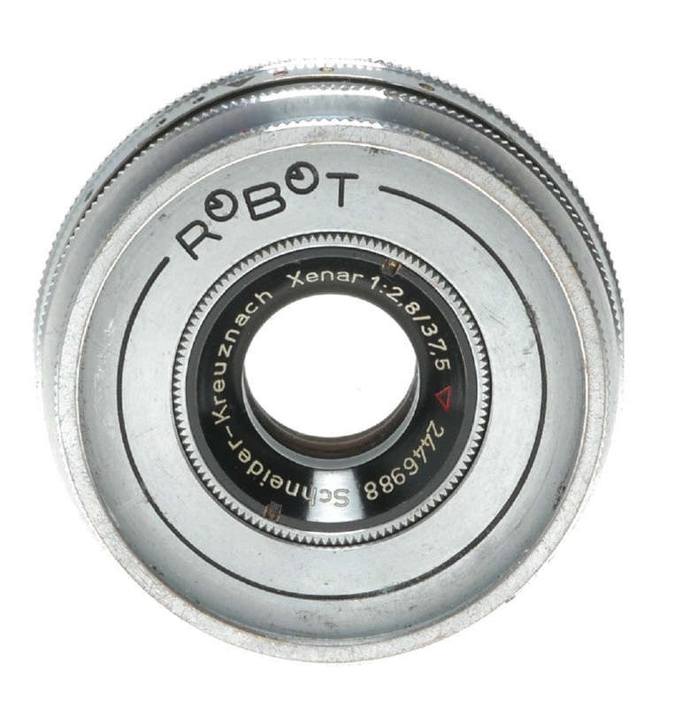 Robot Schneider Xenar 1:2.8/37.5 Camera Lens Robot Mount