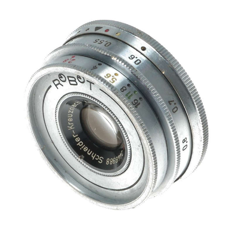Robot Schneider Xenar 1:2.8/37.5 Camera Lens Robot Mount