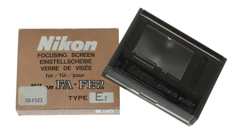 Nikon Focusing Screen Type E2 for FA/FE2 SLR Cameras