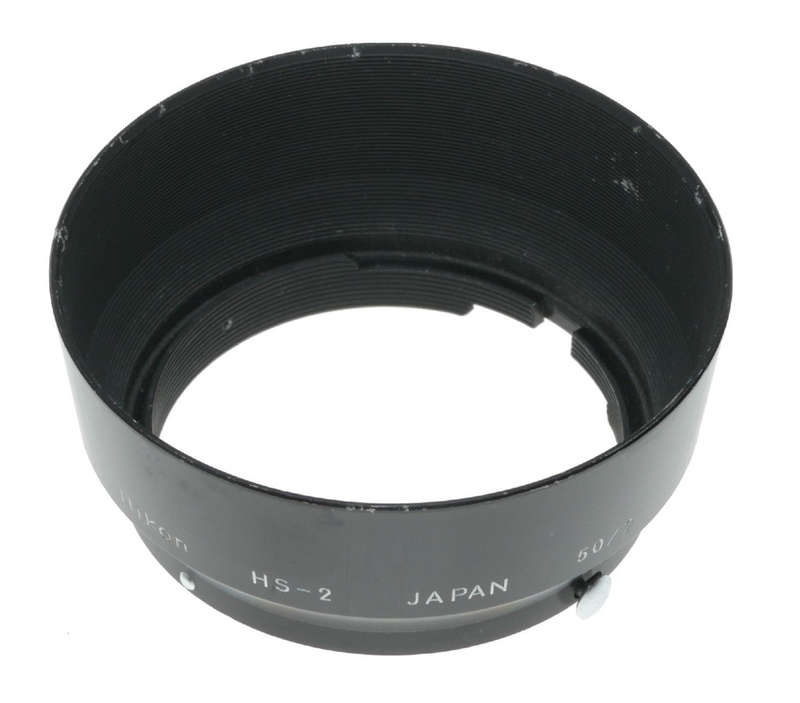 Nikon HS-2 50mm f/2 Lens Hood Shade Made in Japan