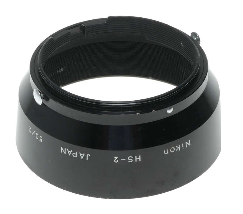 Nikon HS-2 50mm f/2 Lens Hood Shade Made in Japan