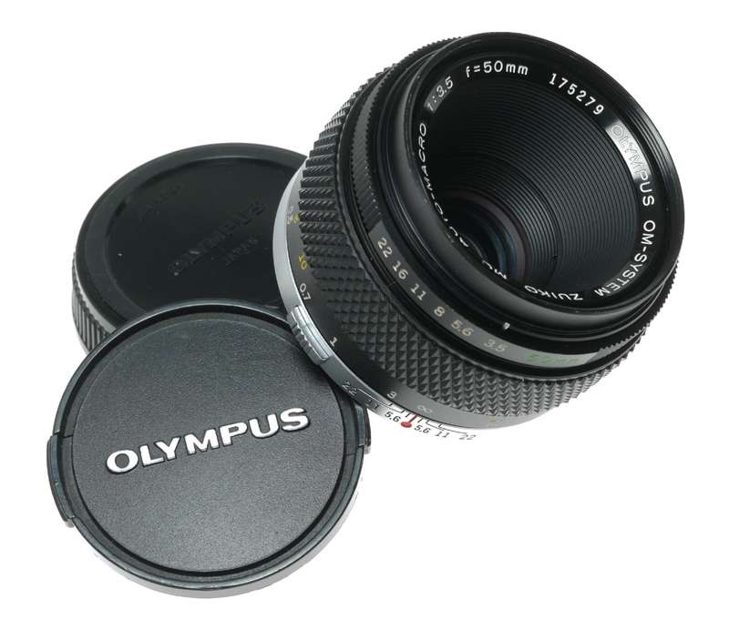 Olympus Zuiko MC Auto-Macro 50mm f/3.5 Lens for OM-System