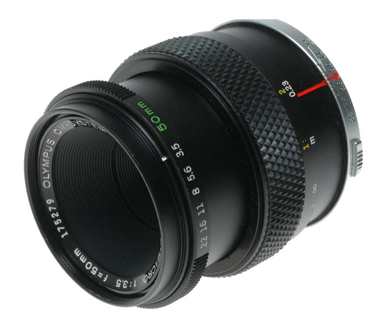 Olympus Zuiko MC Auto-Macro 50mm f/3.5 Lens for OM-System
