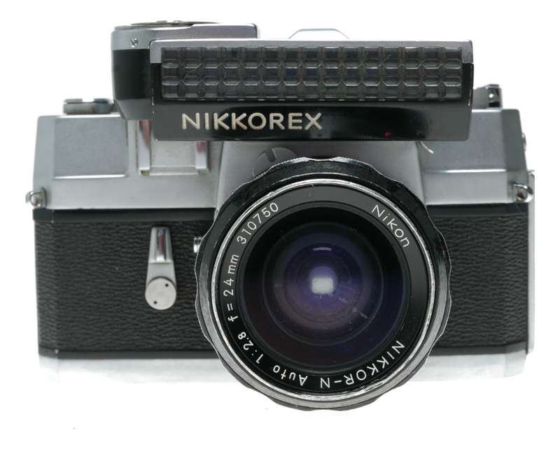 Nikon Nikkorex Film Camera NIKKOR - N Auto 24mm f/2.8 Lens,