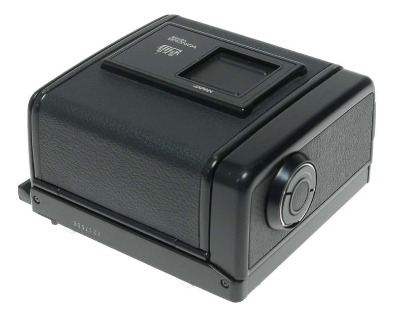 Zenza Bronica SQ 6x8 Medium Format Film Camera black back
