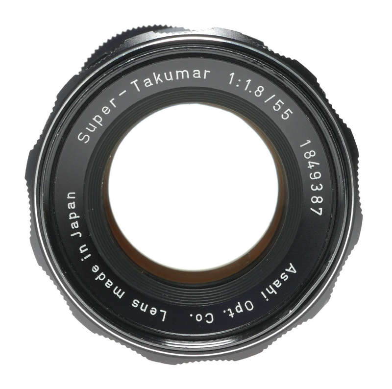 Asahi Pentax Super-Takumar 55mm f/1.8 Prime Lens
