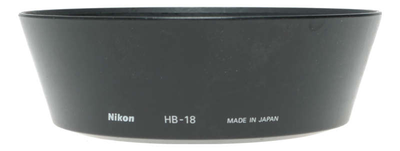 Nikon HB-18 Lens Hood for Select Nikon Lenses Made in Japan
