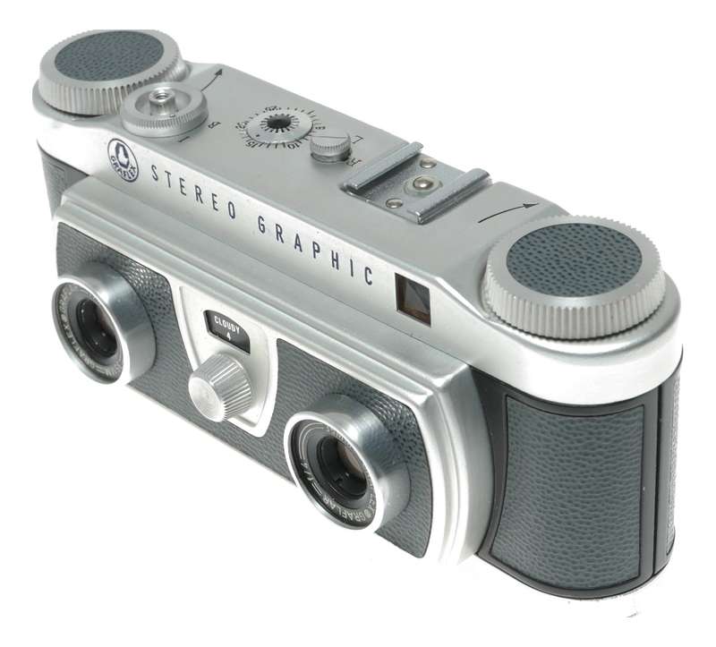 Graflex Stereo Graphic 35mm f/4 Film Camera