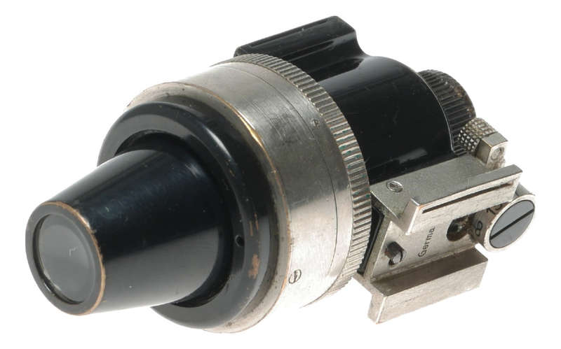Leica Ernst Leitz Wetzlar Black Paint Torpedo Viewfinder