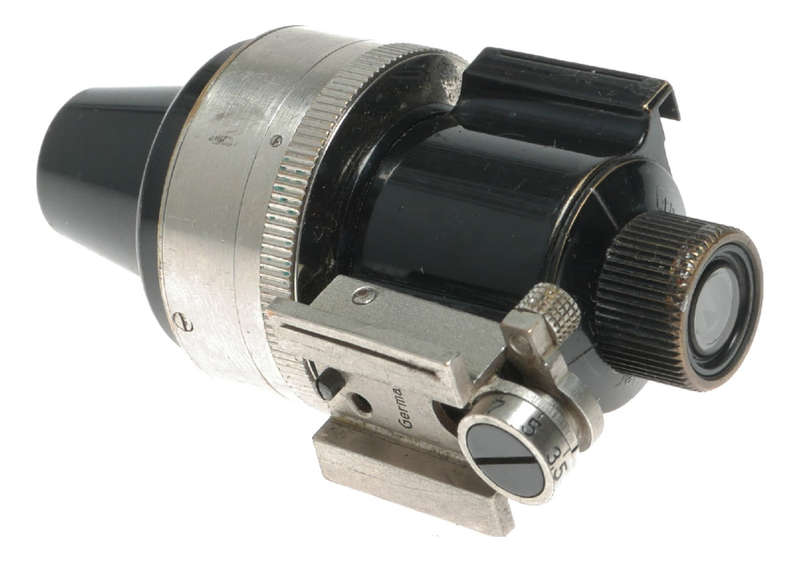 Leica Ernst Leitz Wetzlar Black Paint Torpedo Viewfinder