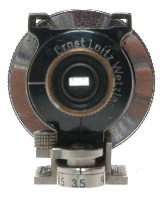 Leica Ernst Leitz Wetzlar Black Paint Torpedo Viewfinder