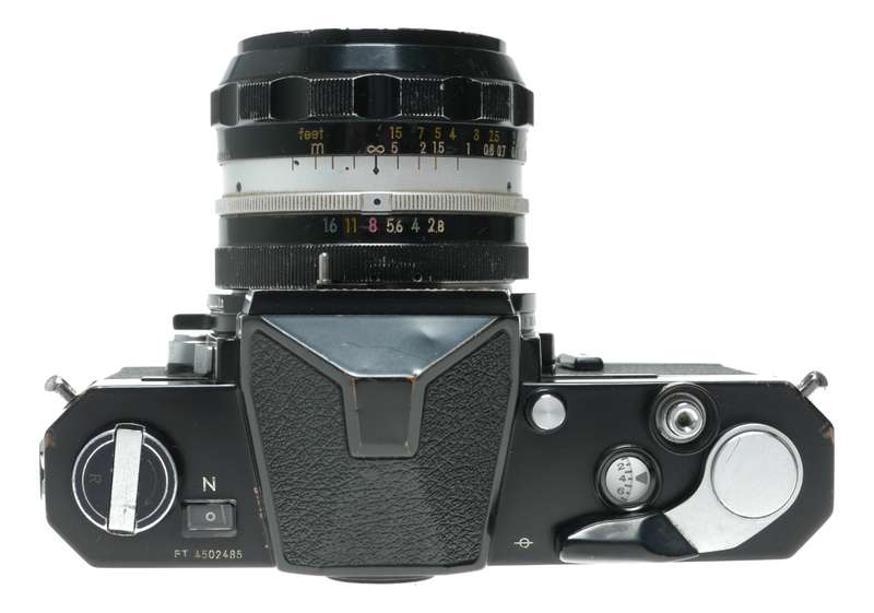 Nikkormat black FT SLR Camera Nikkor - N Auto 24mm f/2.8