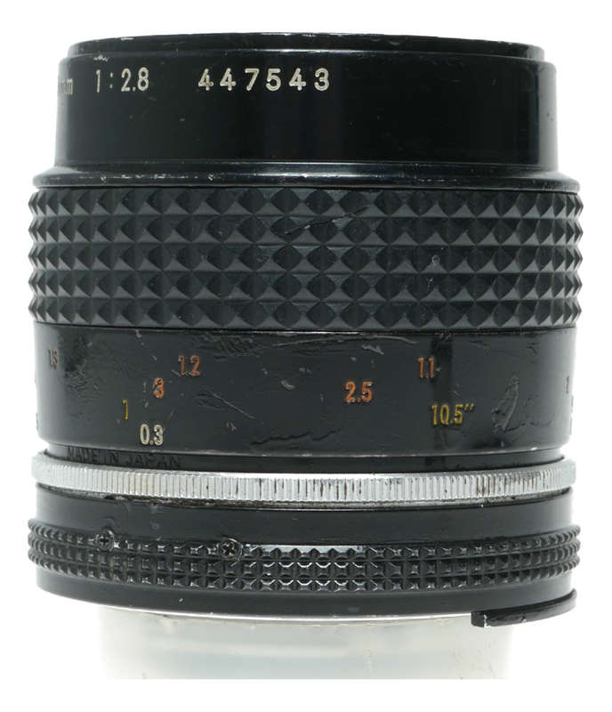 Nikon Micro-NIKKOR 55mm f/2.8 Manual Focus Lens Japan