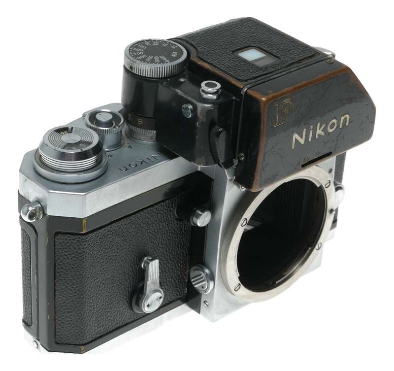 Nikon F Film SLR Camera Shutter Speeds 1s to 1/2000s Japan
