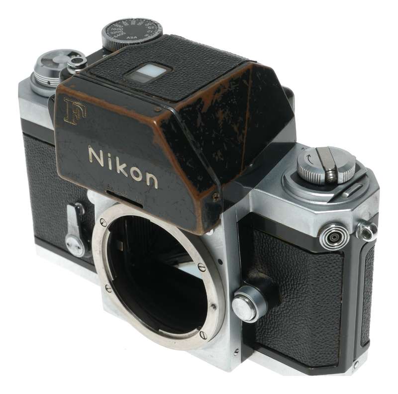 Nikon F Film SLR Camera Shutter Speeds 1s to 1/2000s Japan