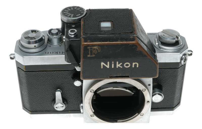 Nikon F Film SLR Camera Shutter Speeds 1s to 1/2000s Japan