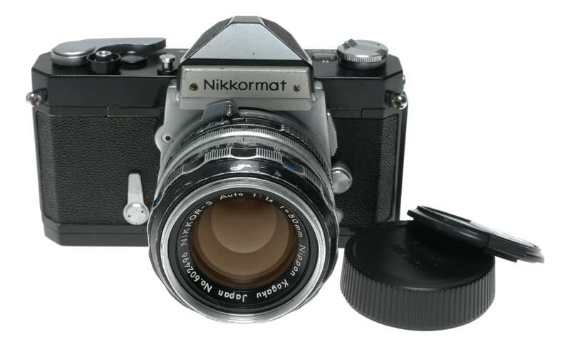 Nikkormat FT SLR film Camera Nikkor - S Auto 50mm f/1.4