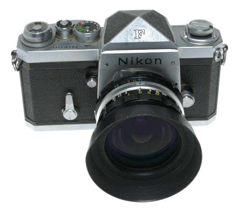 Nikon F SLR camera Nikkor - H.C Auto 28mm f/3.5 Lens HN - 2