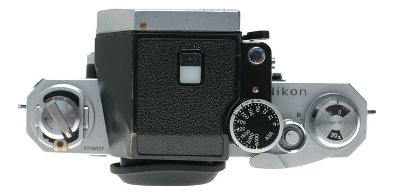 Nikon F 35mm Film SLR Camera Chrome Body