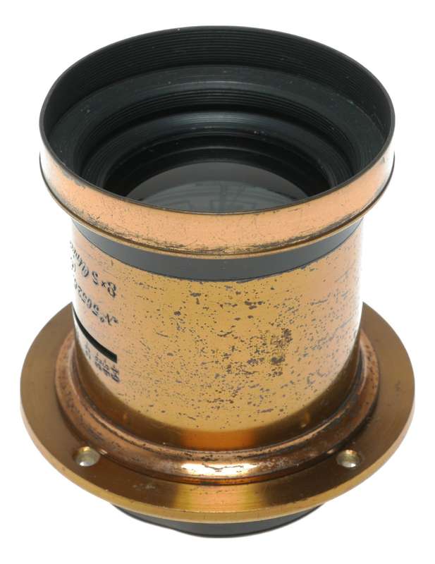 Ross Rapid Rectilinear universal symmetrical lens 5x8 f/8 -