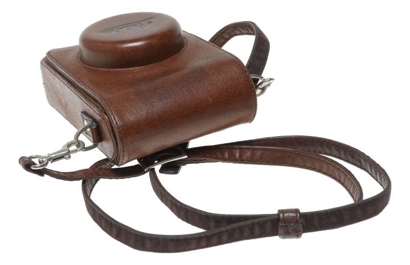Leica Camera Leather Case with Strap in Brown