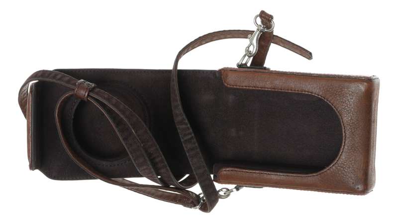 Leica Camera Leather Case with Strap in Brown