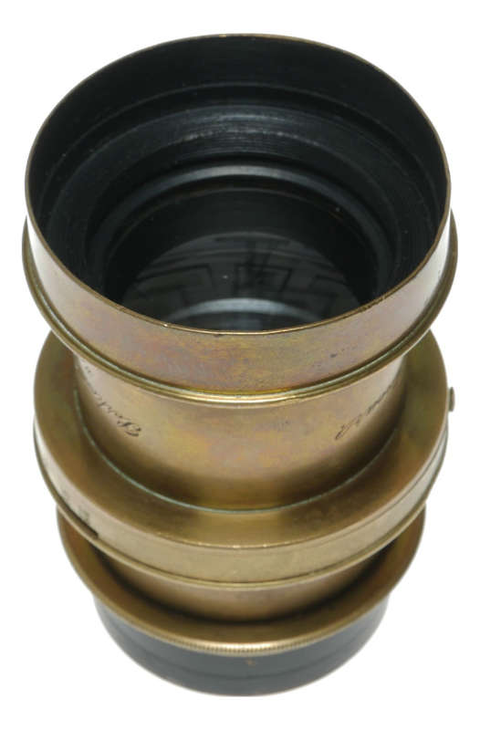 Perken, Son & Rayment London Brass Lens | Antique