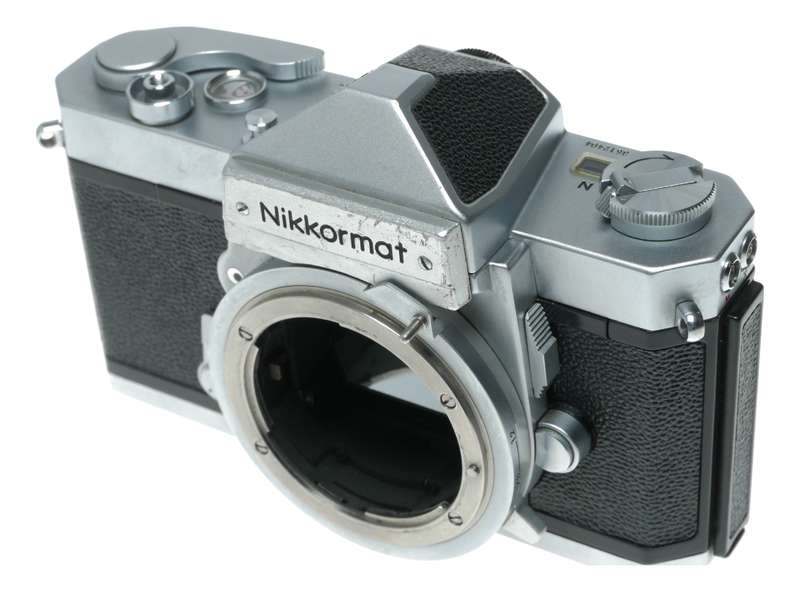 Nikkormat FT SLR Film Camera Chrome Body, Made in Japan