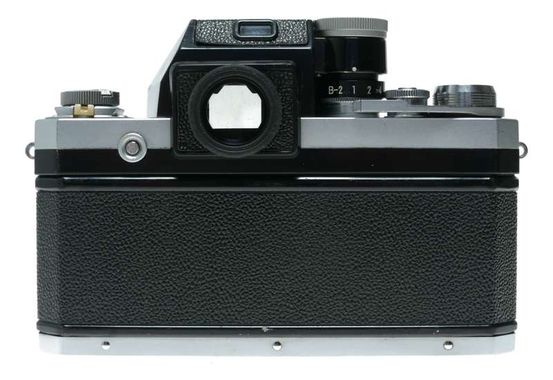 Nikon F 35mm Film SLR Chrome Camera Body Only