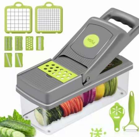 14 Piece Multifunctional Vegetable Slicer