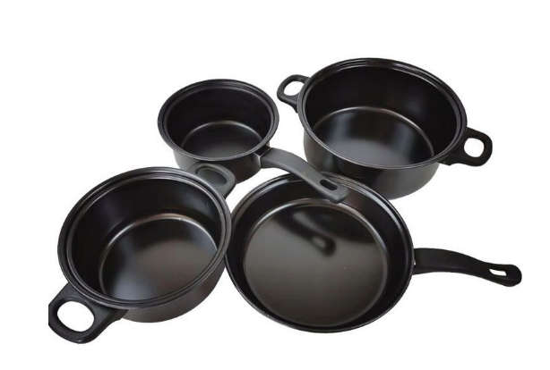13 Piece Medium Sized Aluminium Cookware Set