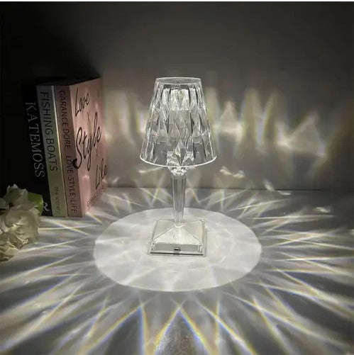 Diamond Crystal Table Lamp