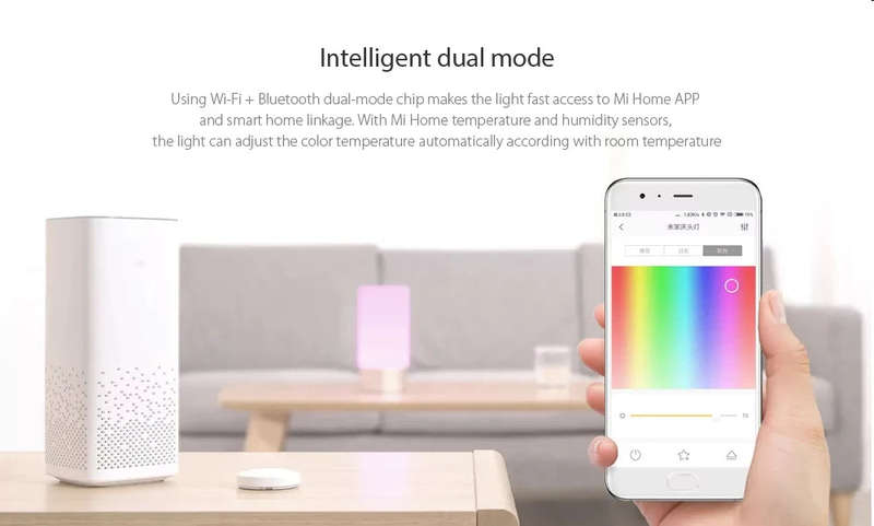 Mi Smart Light Indoor Lamp  - Touch Control Bluetooth Wi-Fi